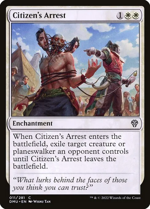 Citizen's Arrest · Dominaria United 11/453