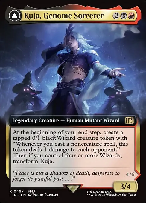 Kuja, Genome Sorcerer // Trance Kuja, Fate Defied · Final Fantasy 497/599