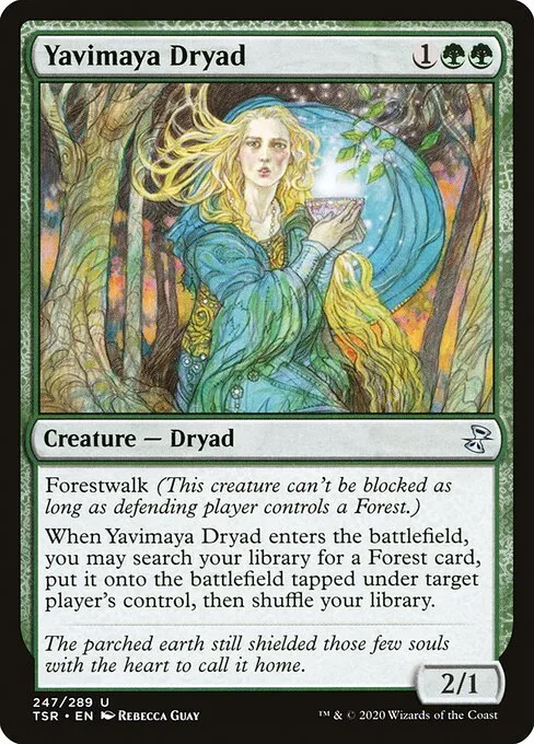 Yavimaya Dryad · Time Spiral Remastered 247/411