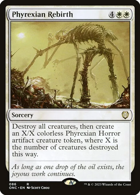 Phyrexian Rebirth · Phyrexia: All Will Be One Commander 86/174