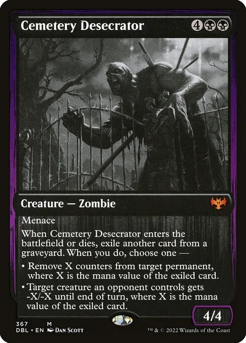 Cemetery Desecrator · Innistrad: Double Feature 367/535