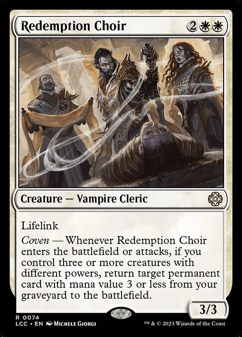 Redemption Choir · The Lost Caverns of Ixalan Commander 74/370