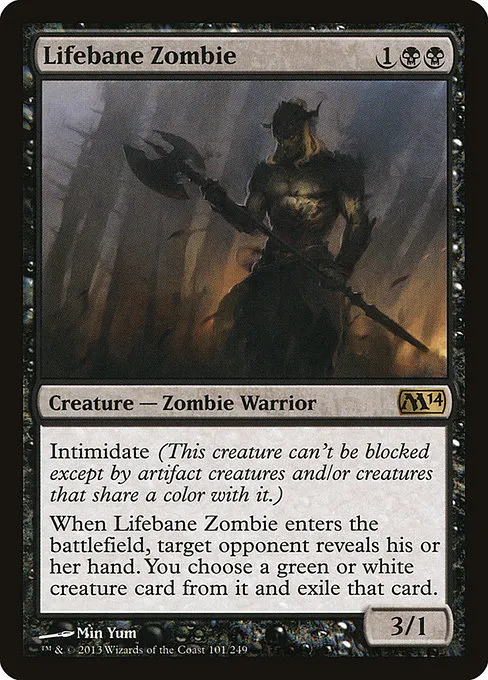 Lifebane Zombie · Magic 2014 101/249