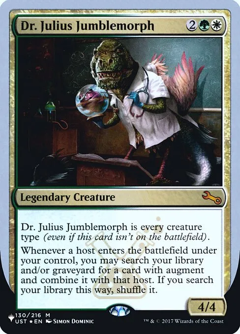 Dr. Julius Jumblemorph · The List (Unfinity Foil Edition) 46/62