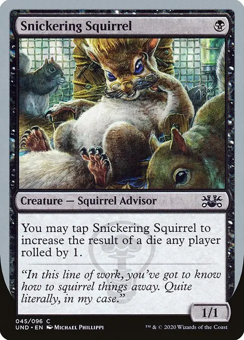 Snickering Squirrel · Unsanctioned 45/96