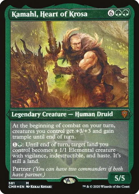 Kamahl, Heart of Krosa · Commander Legends 581/718