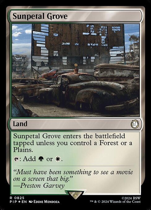Sunpetal Grove · Fallout 825/1068