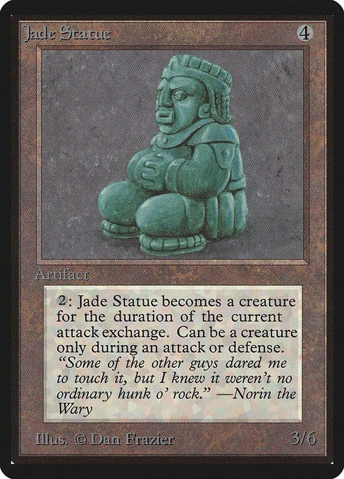 Jade Statue · Limited Edition Beta 254/302