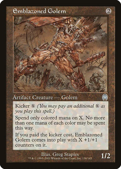 Emblazoned Golem · Apocalypse 136/143