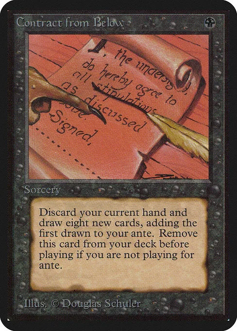 Contract from Below · Limited Edition Alpha 96/295