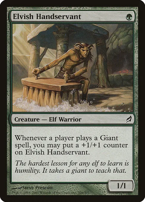 Elvish Handservant · Lorwyn 206/301