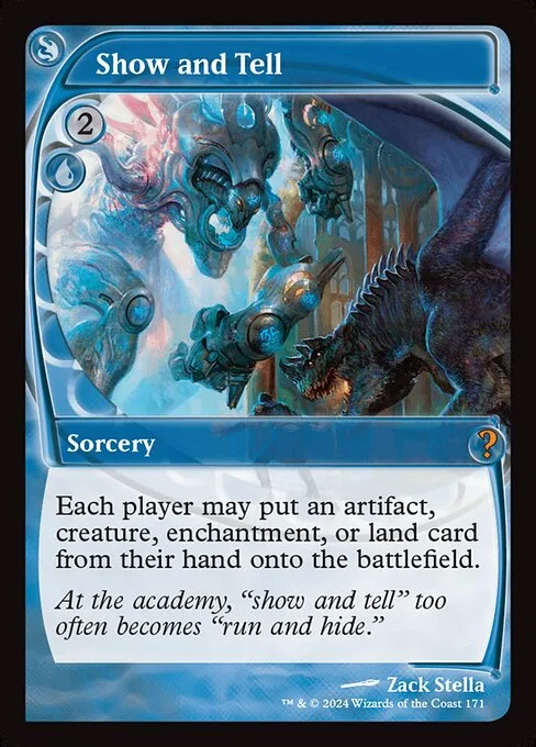 Show and Tell · Mystery Booster 2 171/385