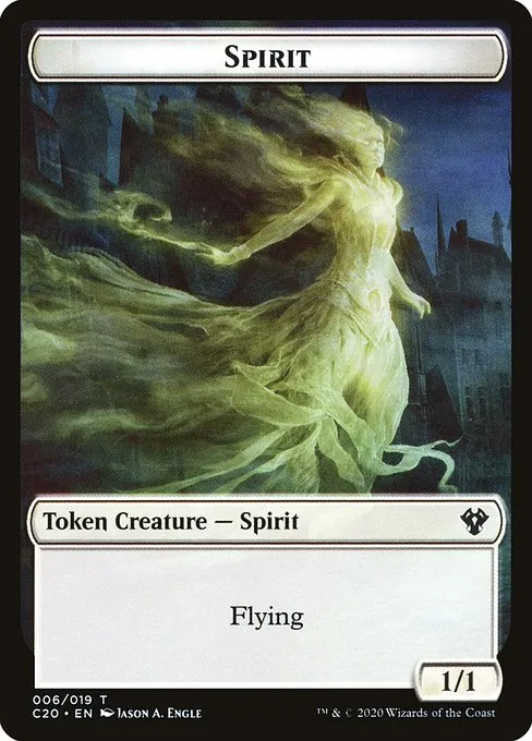 Spirit · Commander 2020 Tokens 6/20