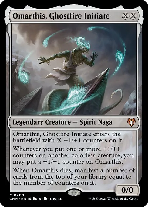 Omarthis, Ghostfire Initiate · Commander Masters 708/1067