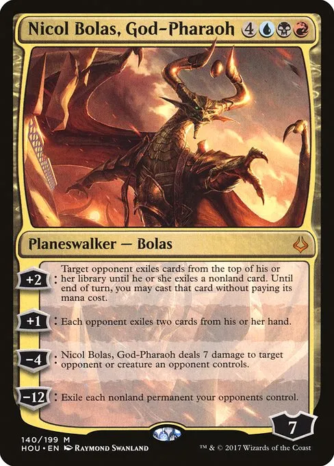 Nicol Bolas, God-Pharaoh · Hour of Devastation 140/209
