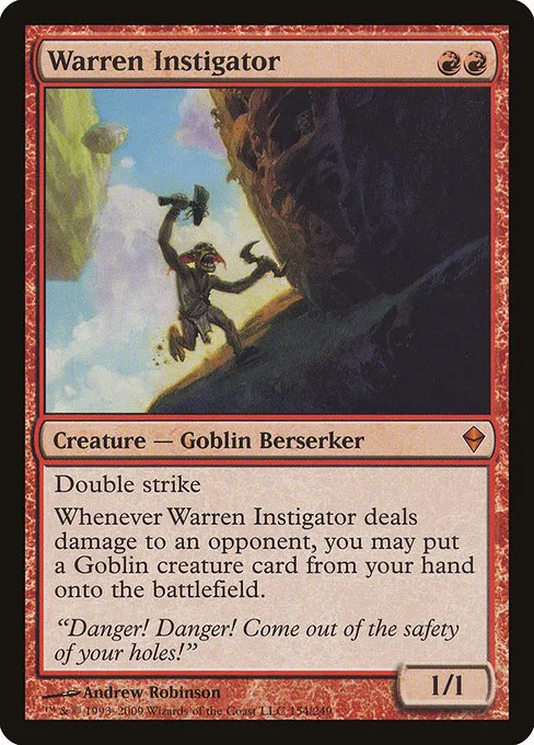 Warren Instigator · Zendikar 154/269