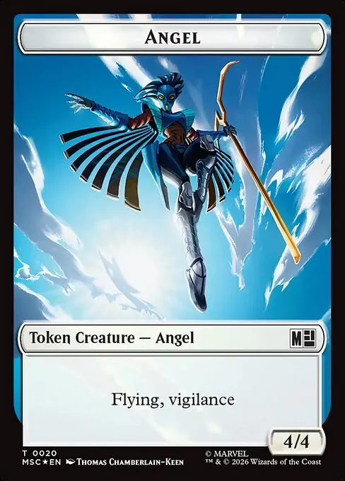 Angel · Marvel Super Heroes Commander Tokens 20/32