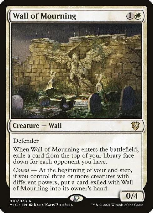 Wall of Mourning · Midnight Hunt Commander 10/187