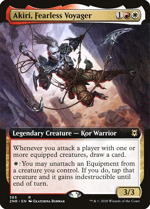 Akiri, Fearless Voyager · Zendikar Rising 365/407