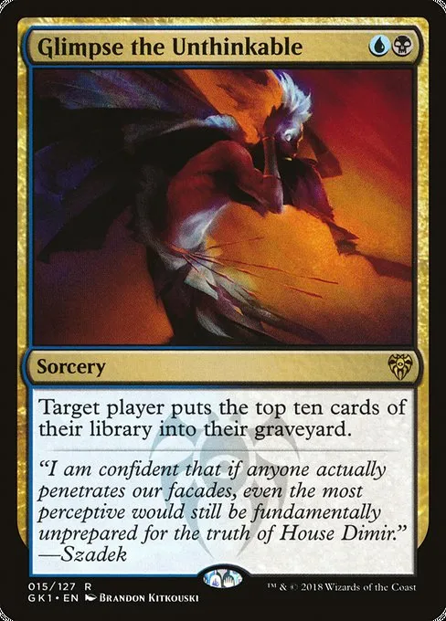 Glimpse the Unthinkable · GRN Guild Kit 15/127