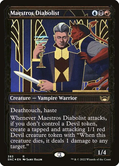 Maestros Diabolist · Streets of New Capenna 383/513