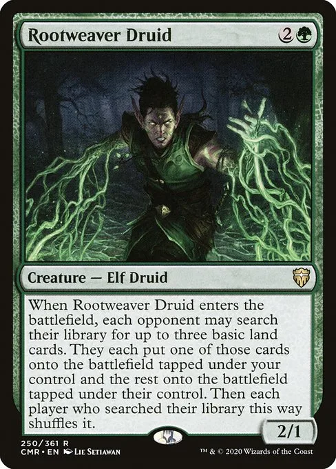 Rootweaver Druid · Commander Legends 250/718