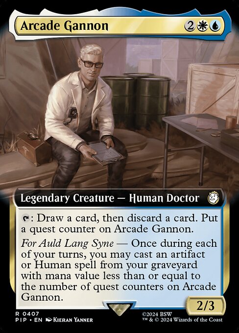 Arcade Gannon · Fallout 407/1068