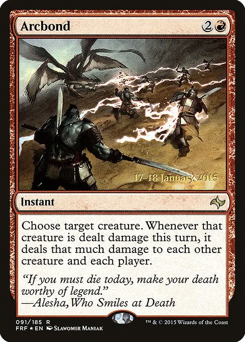 Arcbond · Fate Reforged Promos 91s/43