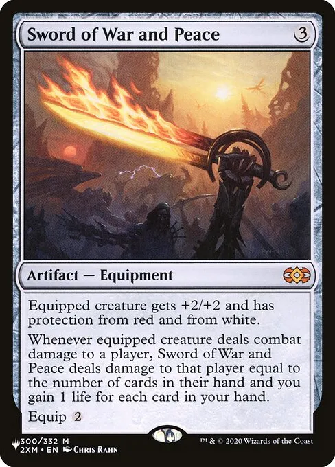 Sword of War and Peace · The List 2XM-300/5050