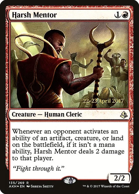 Harsh Mentor · Amonkhet Promos 135s/77