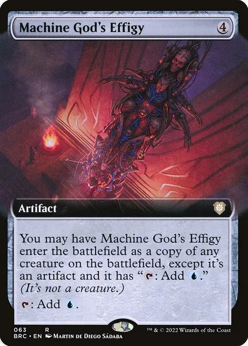 Machine God's Effigy · The Brothers' War Commander 63/209
