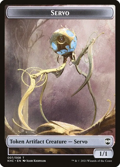 Servo · Kaldheim Commander Tokens 7/8