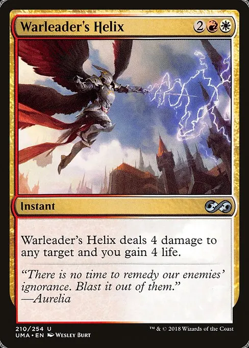 Warleader's Helix · Ultimate Masters 210/254