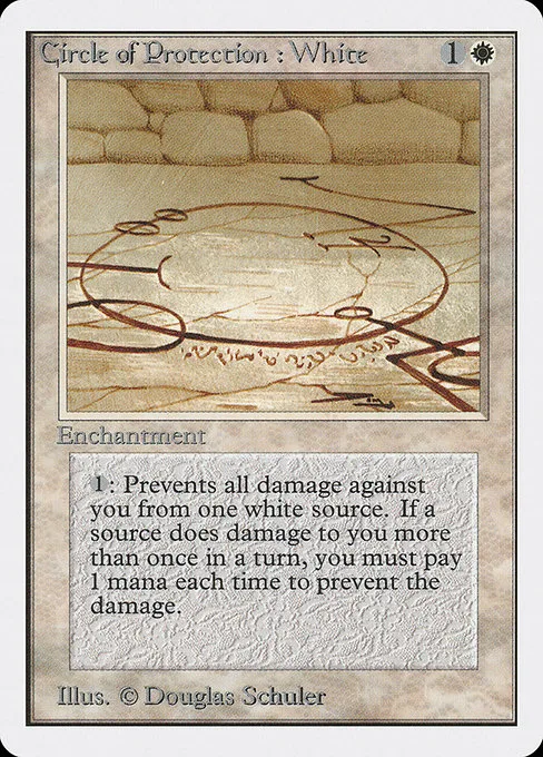 Circle of Protection: White · Unlimited Edition 14/302