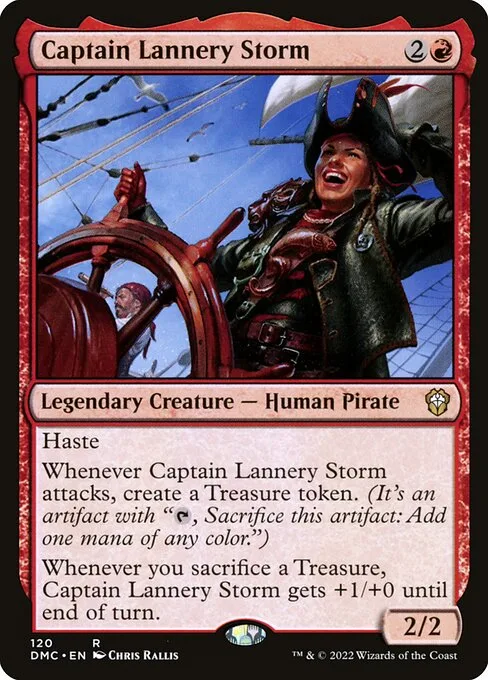 Captain Lannery Storm · Dominaria United Commander 120/240