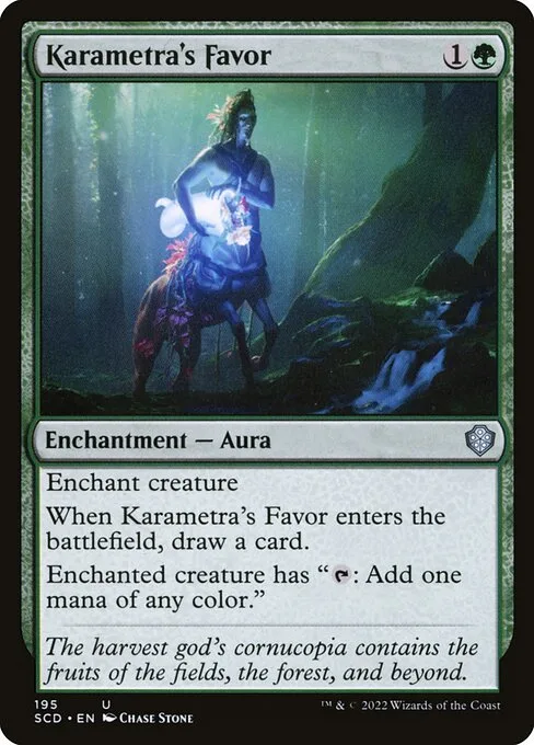 Karametra's Favor · Starter Commander Decks 195/352