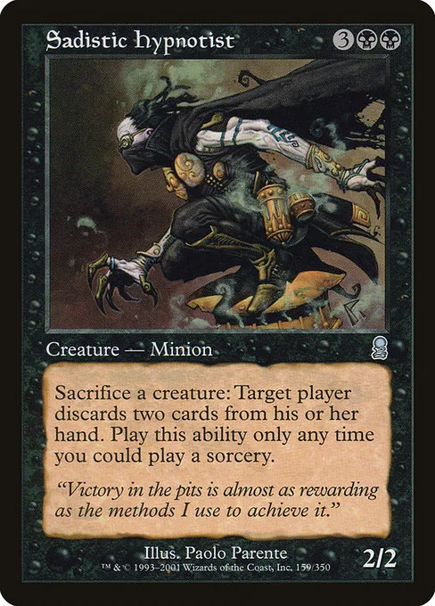 Sadistic Hypnotist · Odyssey 159/353