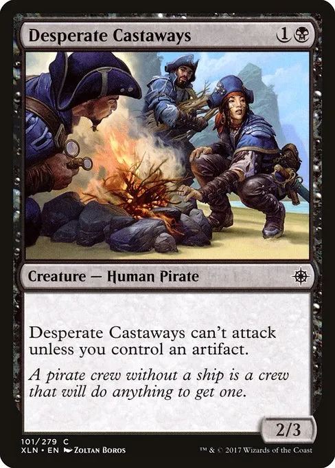 Desperate Castaways · Ixalan 101/289