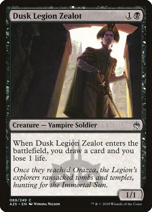 Dusk Legion Zealot · Masters 25 89/249