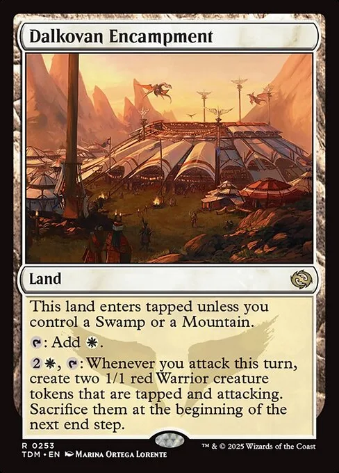 Dalkovan Encampment · Tarkir: Dragonstorm 253/427