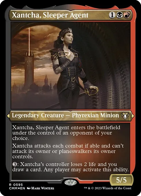 Xantcha, Sleeper Agent · Commander Masters 595/1067