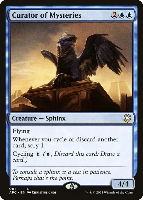 Curator of Mysteries · Forgotten Realms Commander 81/331