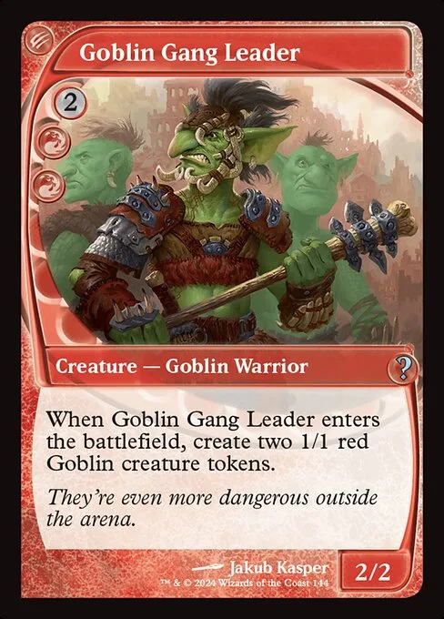 Goblin Gang Leader · Mystery Booster 2 144/385