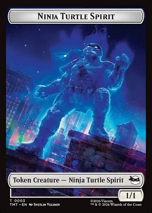 Ninja Turtle Spirit · Teenage Mutant Ninja Turtles Tokens 3/10
