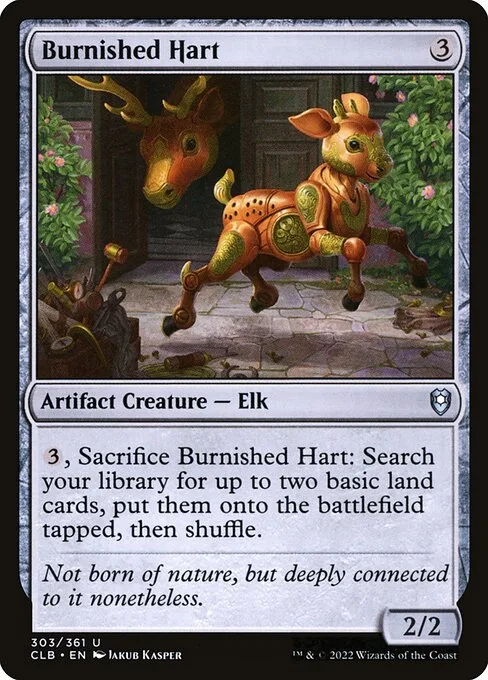 Burnished Hart · Commander Legends: Battle for Baldur's Gate 303/936