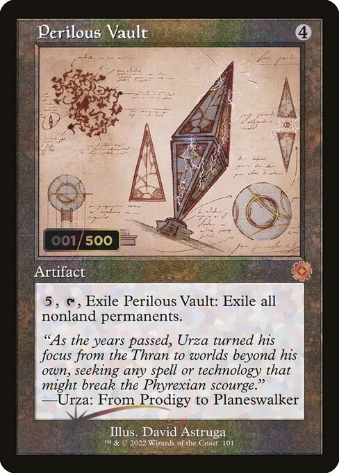 Perilous Vault · The Brothers' War Retro Artifacts 101z/189