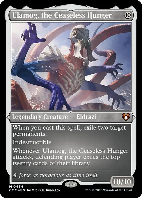 Ulamog, the Ceaseless Hunger · Commander Masters 454/1067