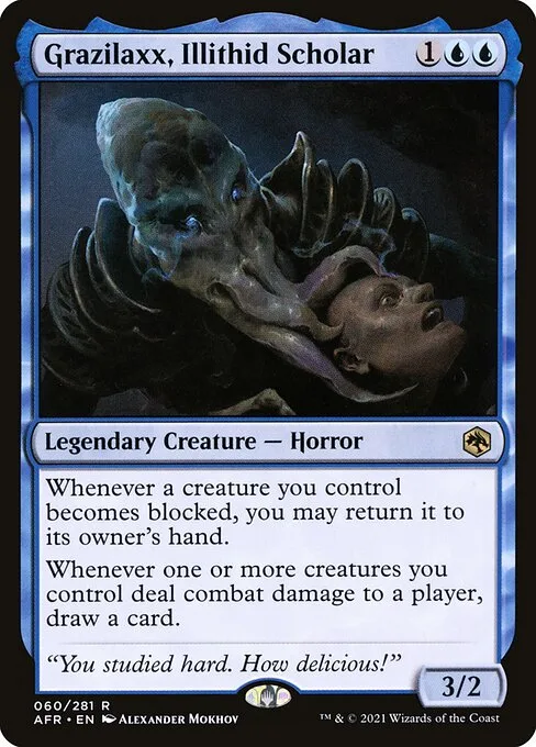 Grazilaxx, Illithid Scholar · Adventures in the Forgotten Realms 60/424