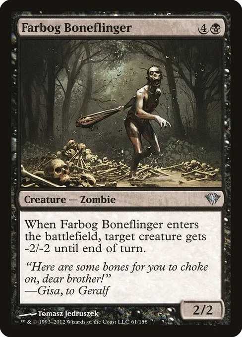 Farbog Boneflinger · Dark Ascension 61/158