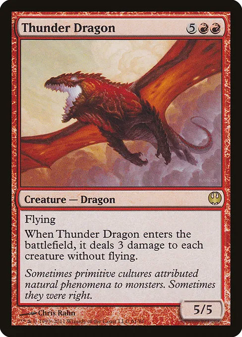 Thunder Dragon · Duel Decks: Knights vs. Dragons 61/81